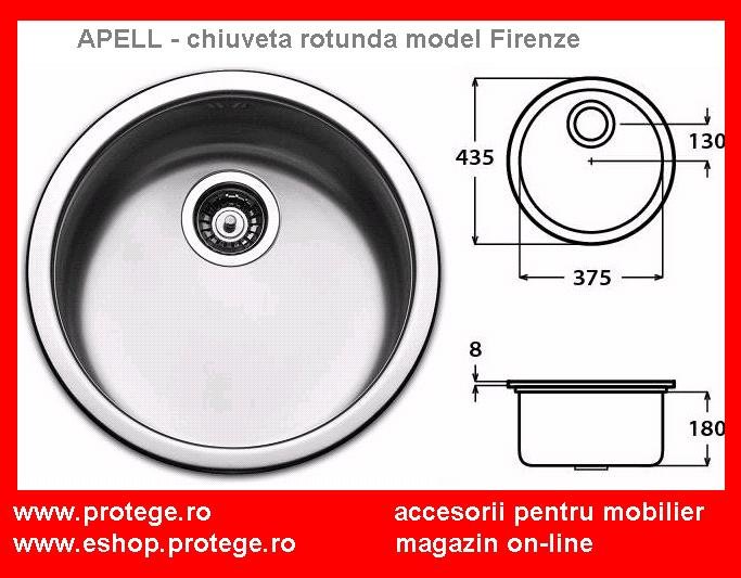CHIUVETA FIRENZE ROTUNDA FH435FGBC-APELL